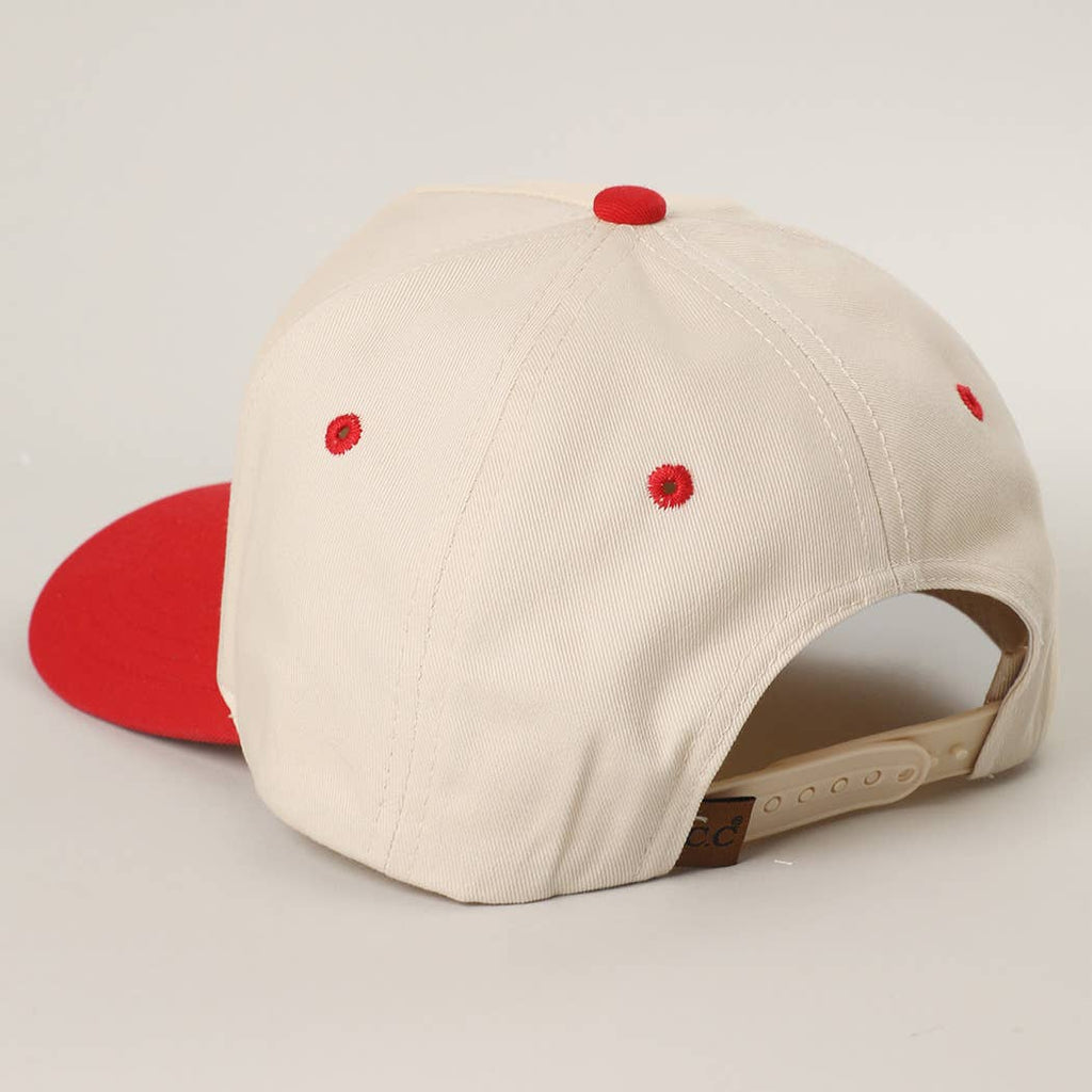 Romantic LOVE Card Embroidery Two-Tone Trucker Hat