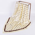 LARGE POLKA DOT PRINT BANDANA SCARF | 40SC694
