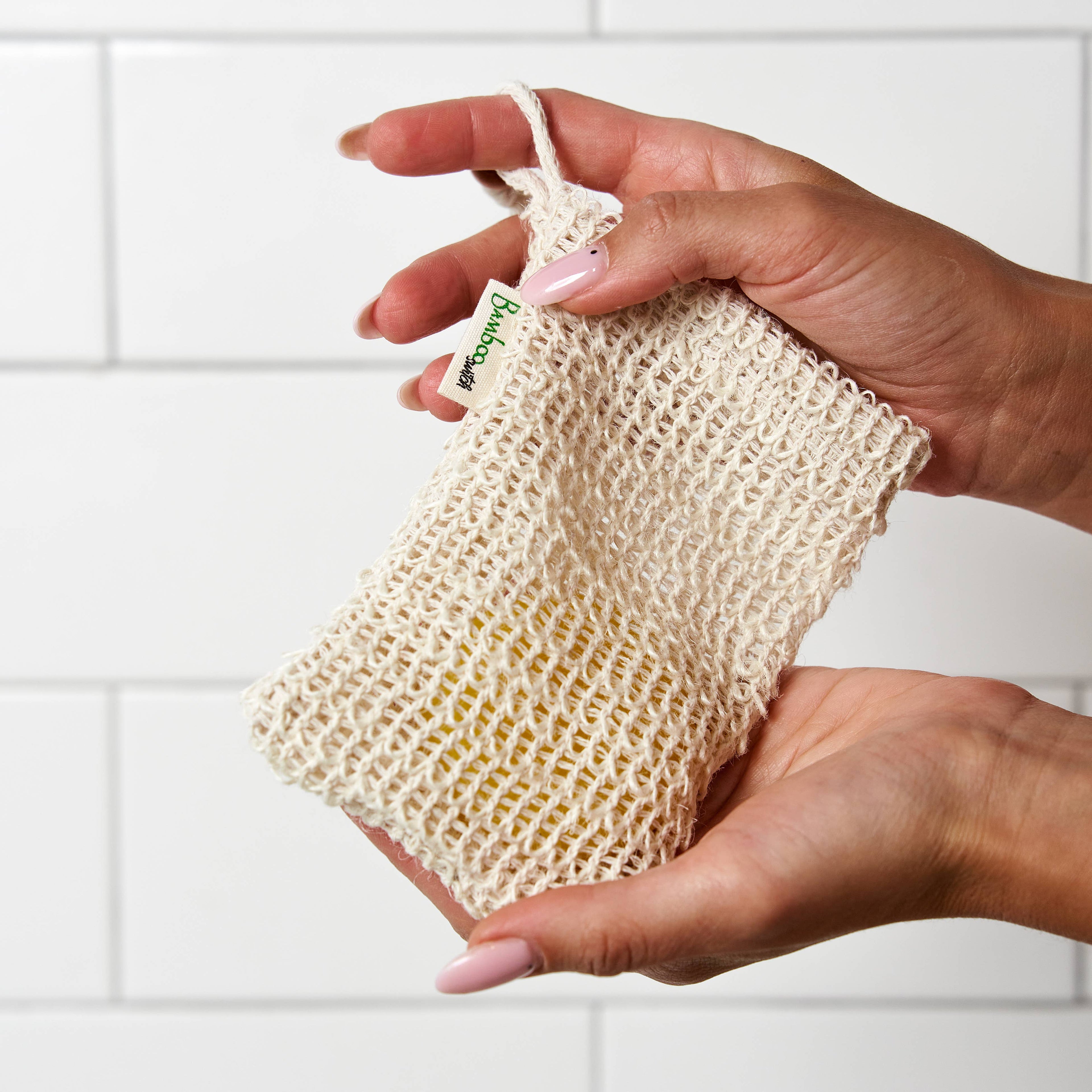 Compostable Sisal Soap Saver Bag | Summer Bestseller