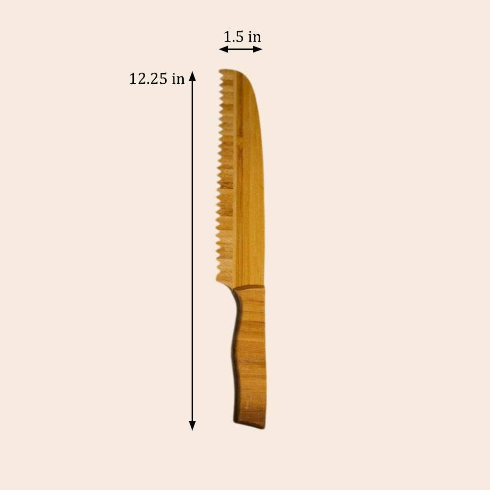 Bamboo Bread Knife |  Bestseller