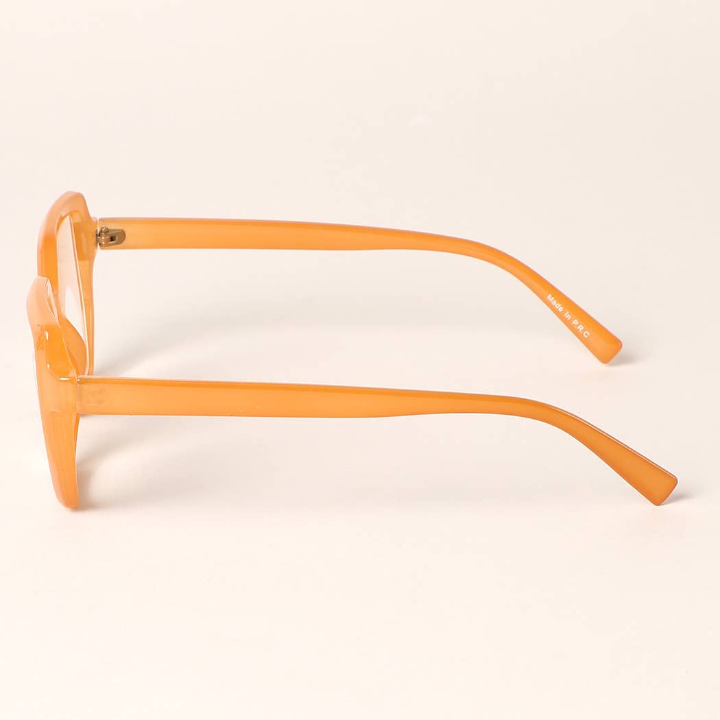 Hexagon Two-Toned Reading Glasses