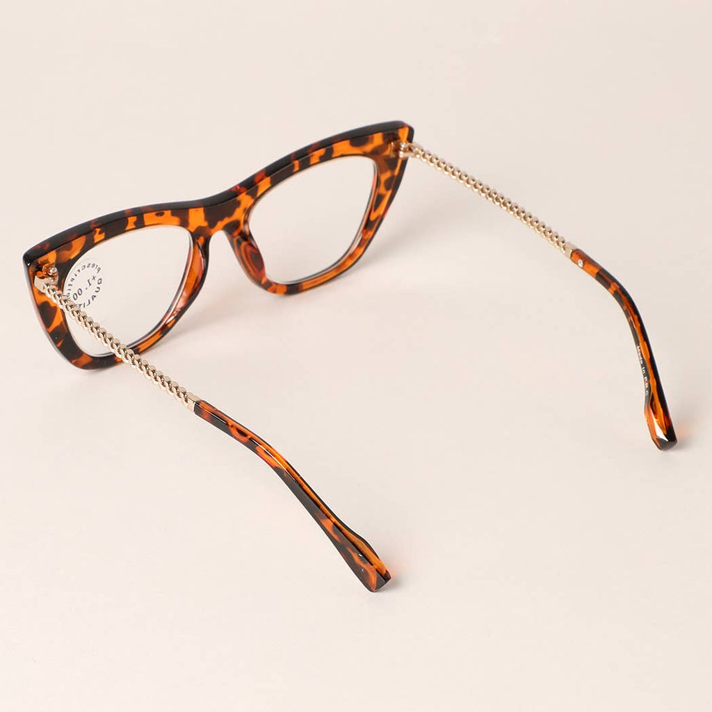 Hexagon Two-Toned Reading Glasses