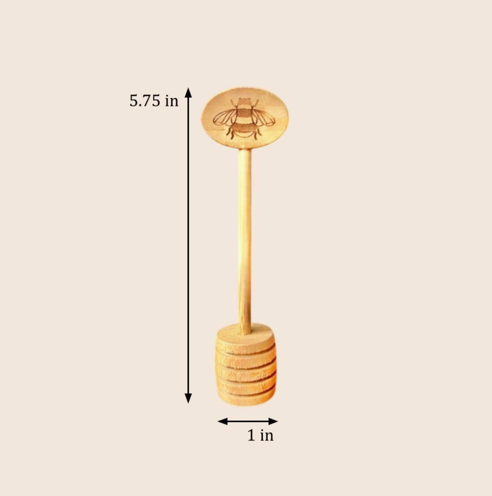 Bamboo Honey Dipper Spoon | Faire Market Bestseller