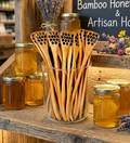 Bamboo Honey Dipper Spoon | Faire Market Bestseller