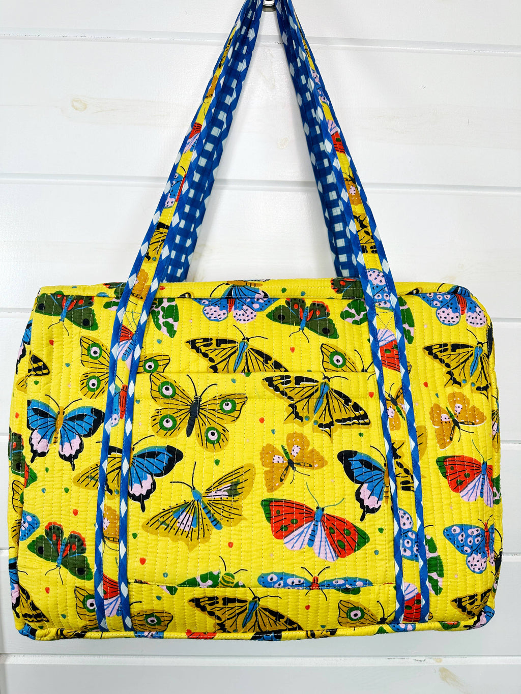 Quilted Duffle Weekender Bag | Overnight Travel Bag