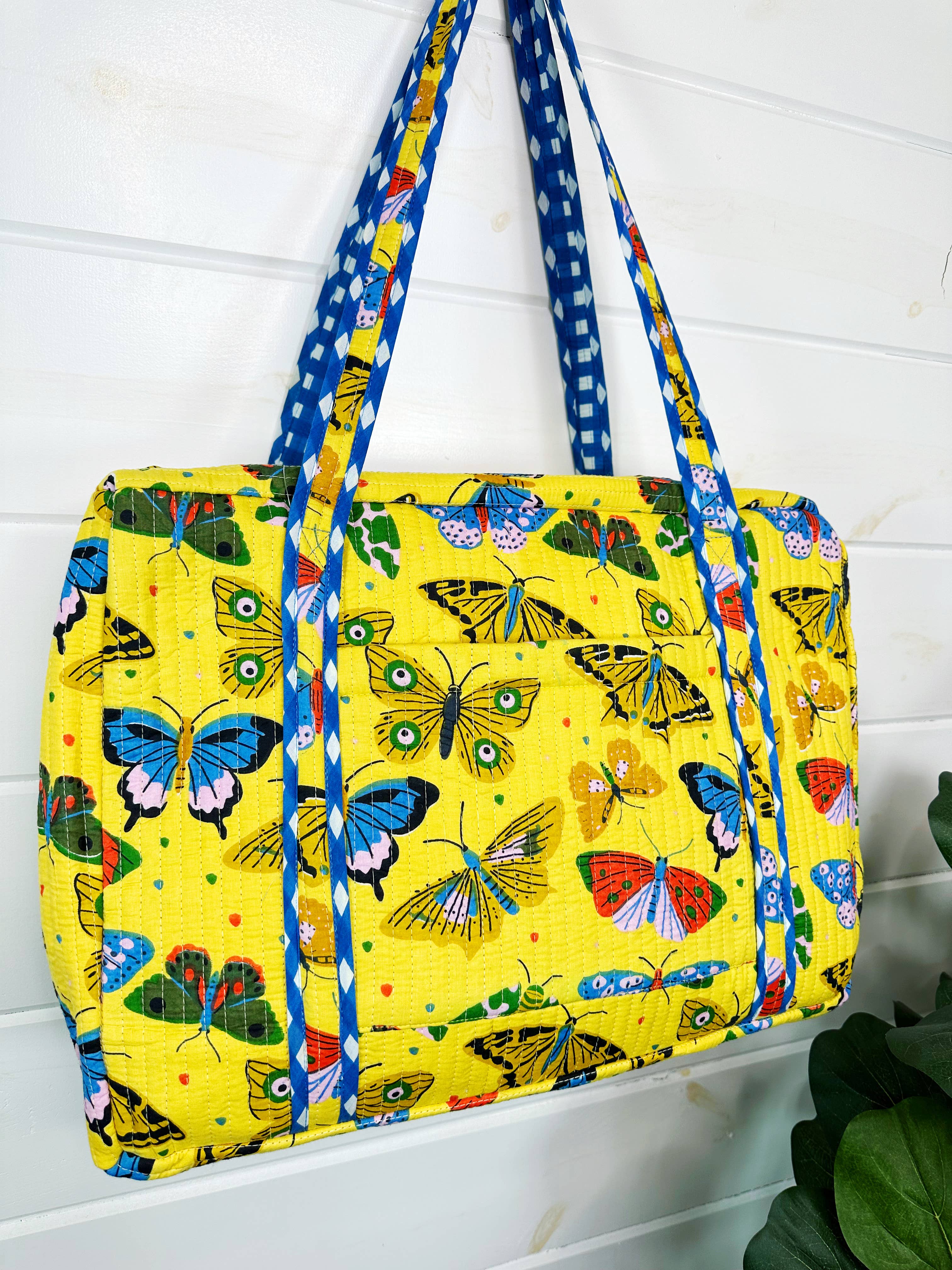 Quilted Duffle Weekender Bag | Overnight Travel Bag