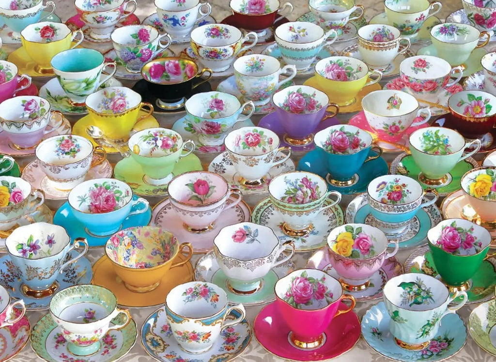 Mismatched teacups for Tea party, Catering, Event Planner