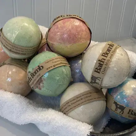 Goat Milk Bath Bomb Starter/refill Package of 45