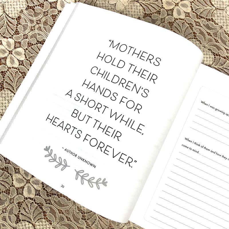 Mom, I Want to Learn Your Recipes HARDBACK
