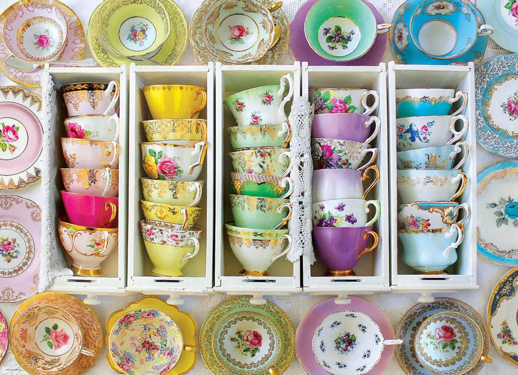 Mismatched teacups for Tea party, Catering, Event Planner