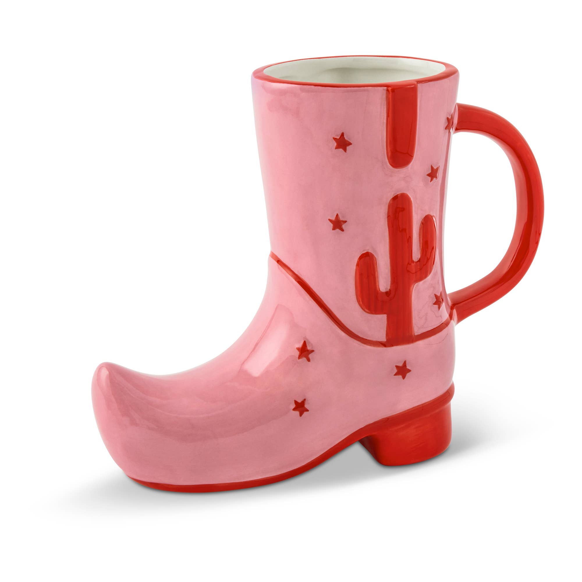 18oz Cactus Cowboy Boot Mug – Imagine Lavender Farm
