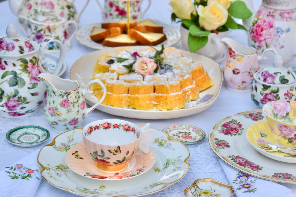 Mismatched teacups for Tea party, Catering, Event Planner