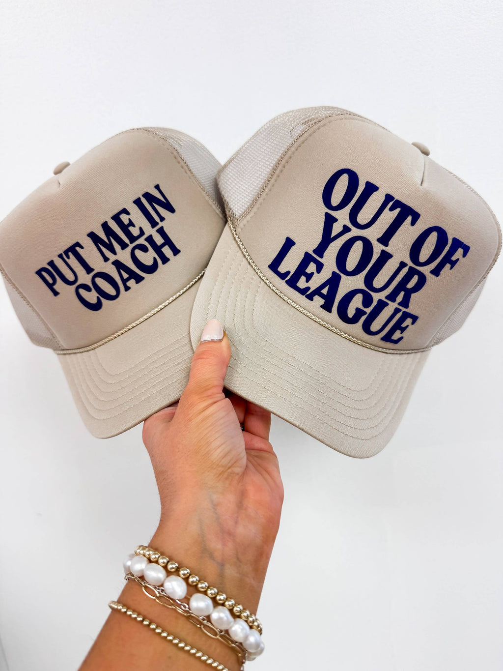 Put Me in Coach Trucker Hat