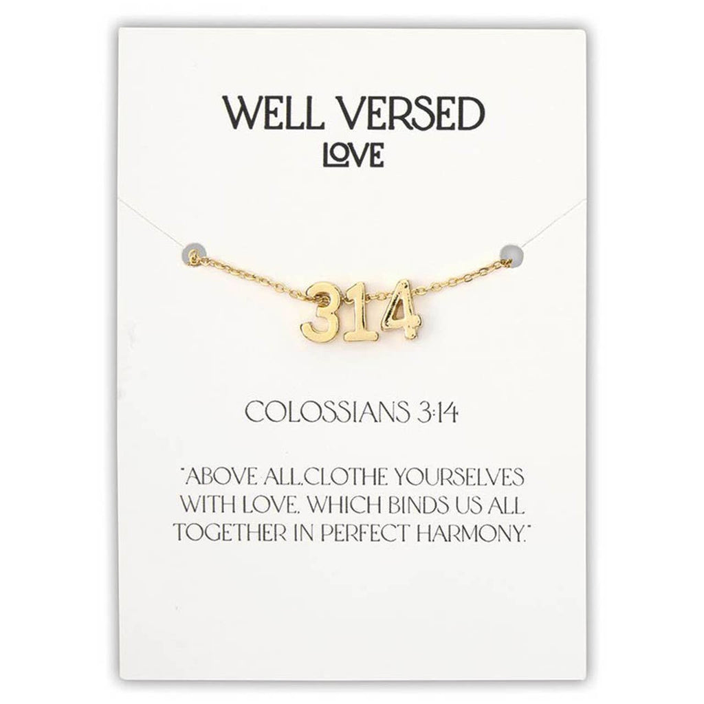 Verse Necklace Filled Display - Spring 25