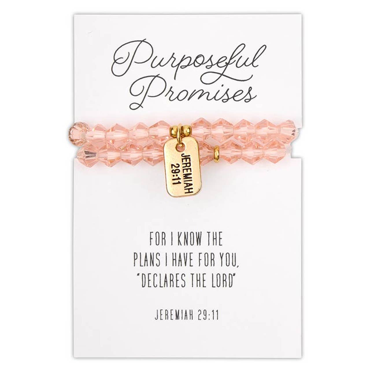 Glass Bead Tagged Bracelet Filled Display