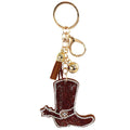 RHINESTONE WESTERN STYLE BOOTS KEYCHAIN, KC444X 330