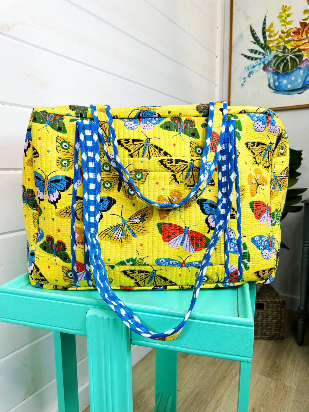 Quilted Duffle Weekender Bag | Overnight Travel Bag