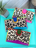 Nash Leopard Leather Wallet | Travel Wallet | Big Leopard