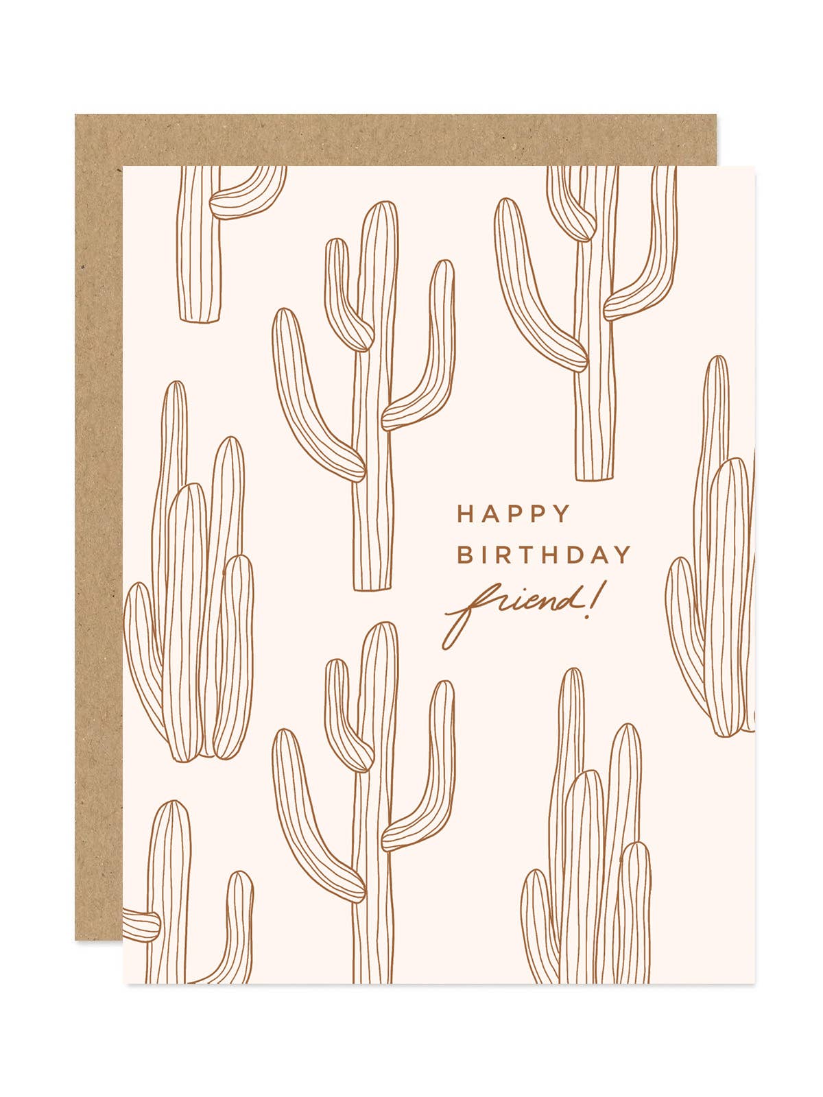 Cactus Birthday Card
