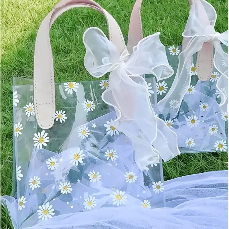 Tea Party Pretty Gift Bag with Handle Retail Party Favors