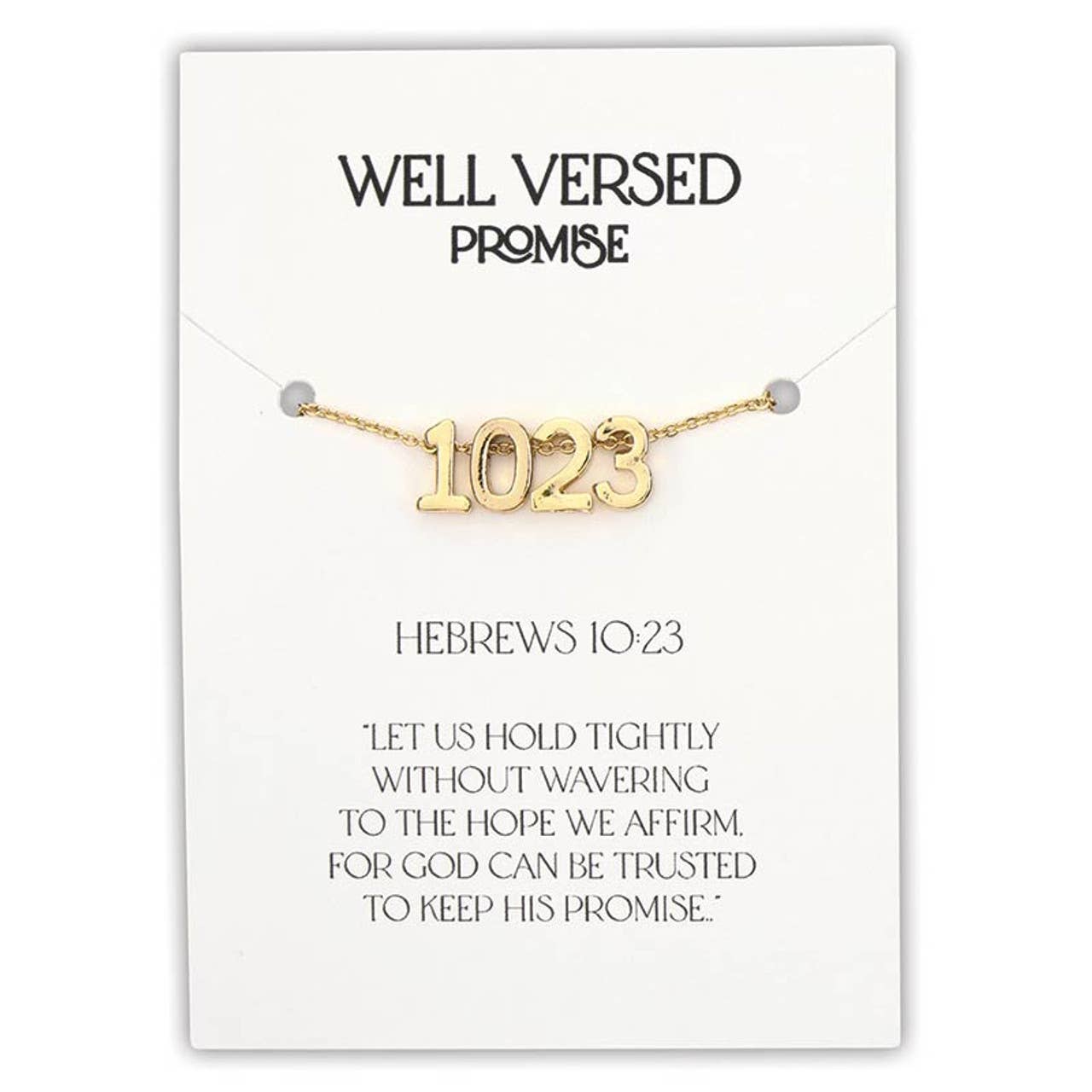 Verse Necklace Filled Display - Spring 25