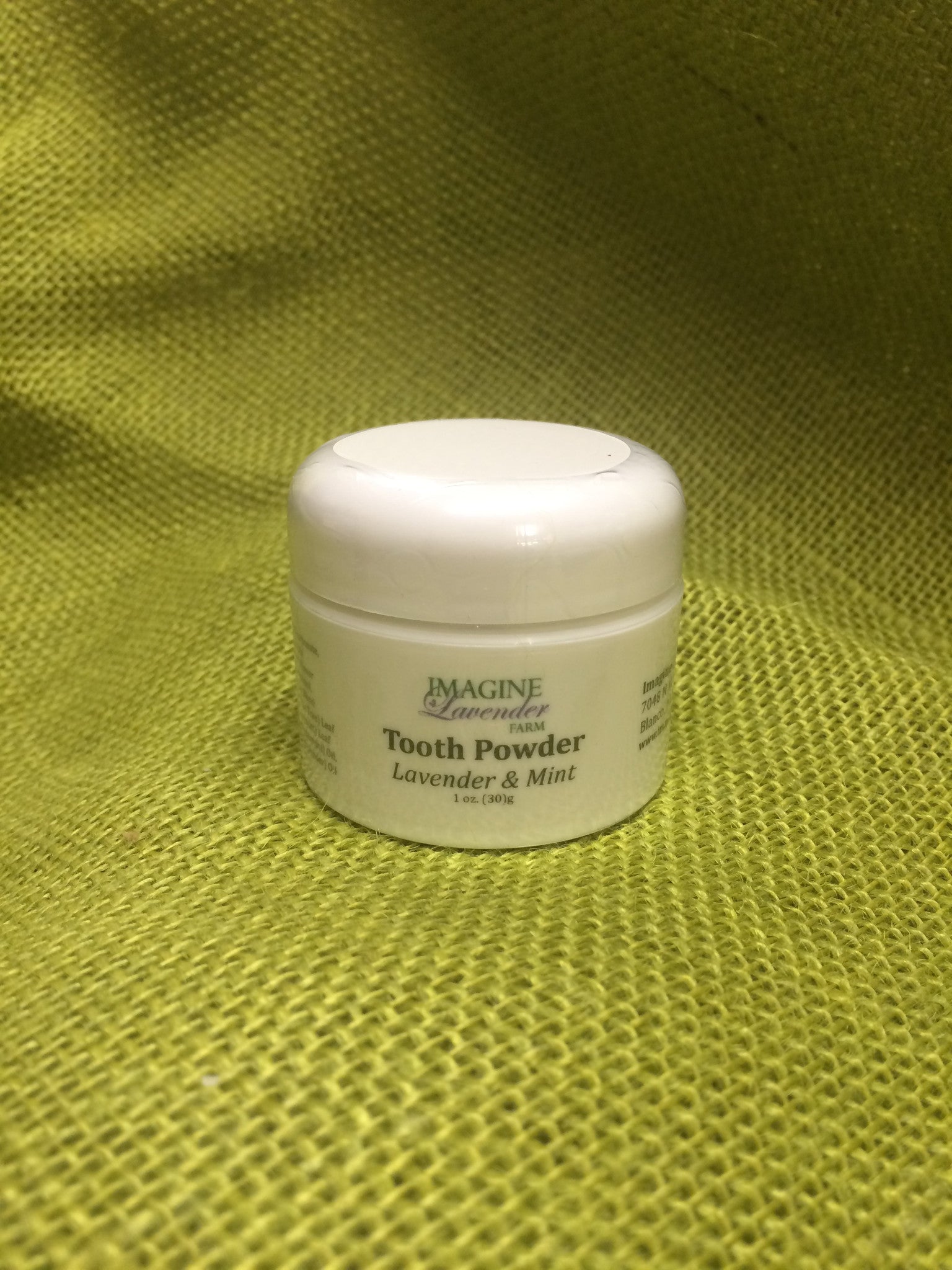 Natural Toothpowder Lavender Mint