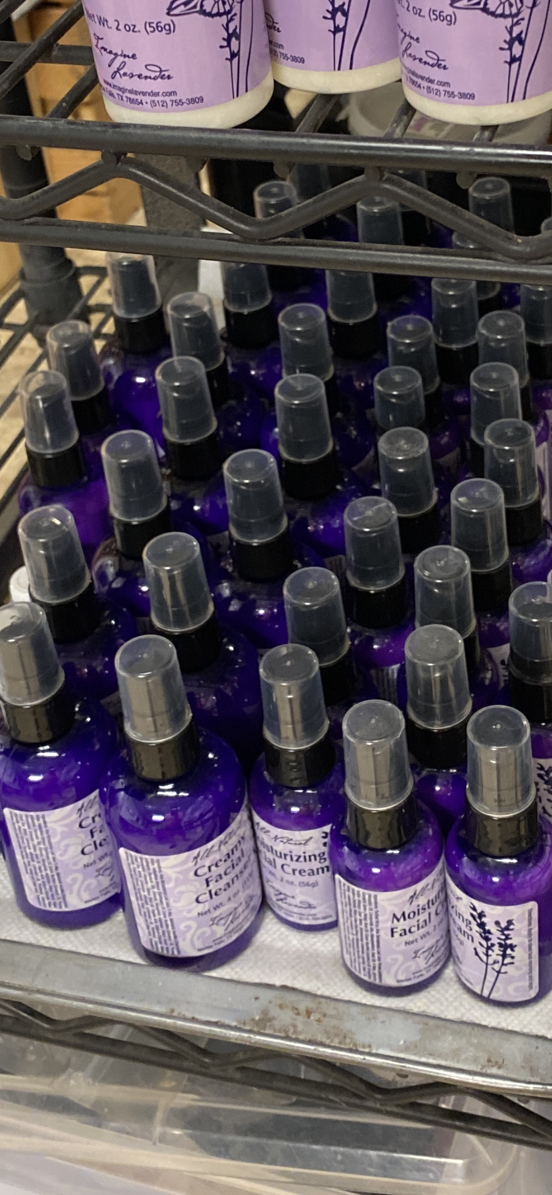 Facial cleanser, cream & toner set