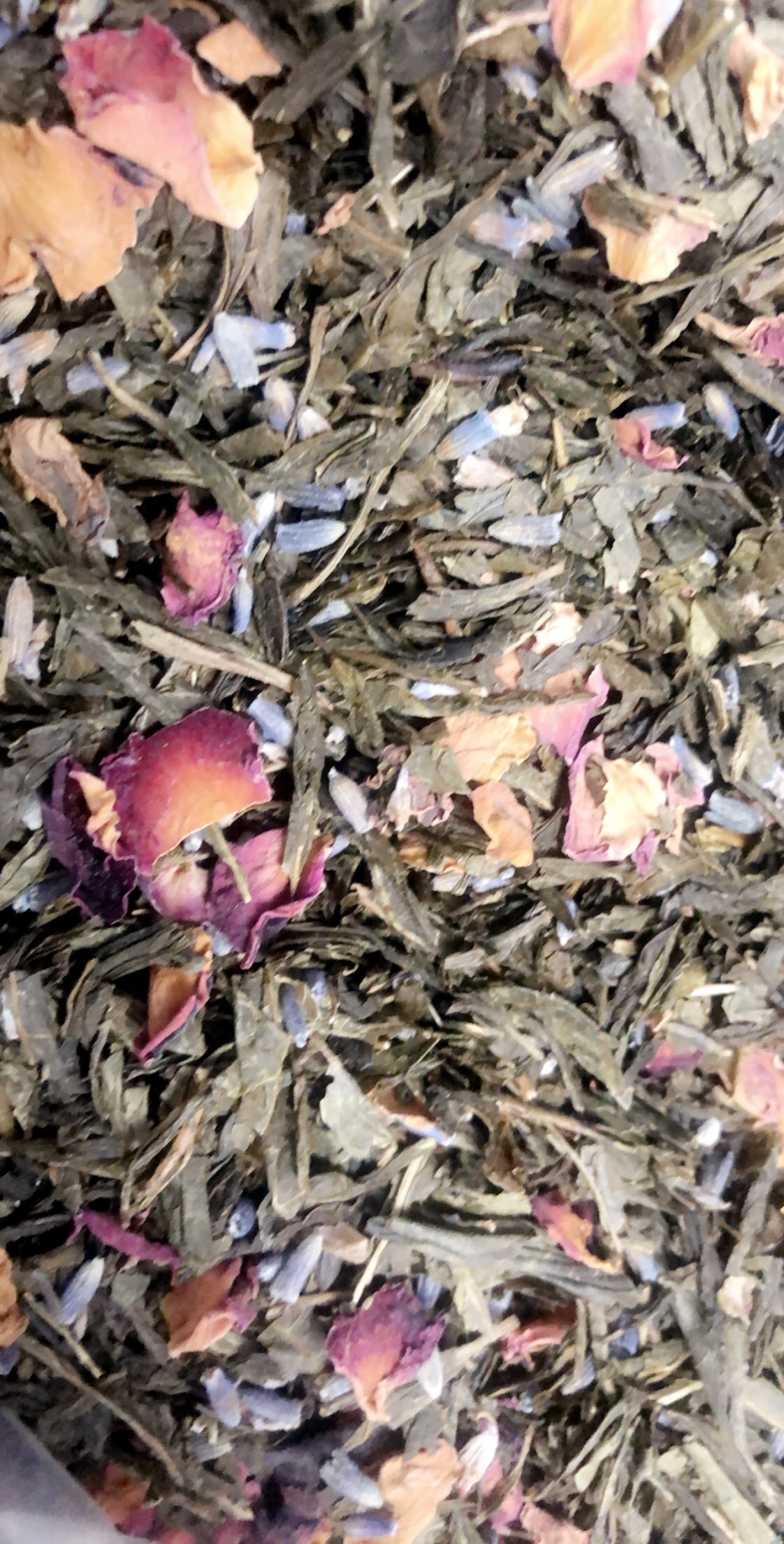 Lavender Herbal Green Tea