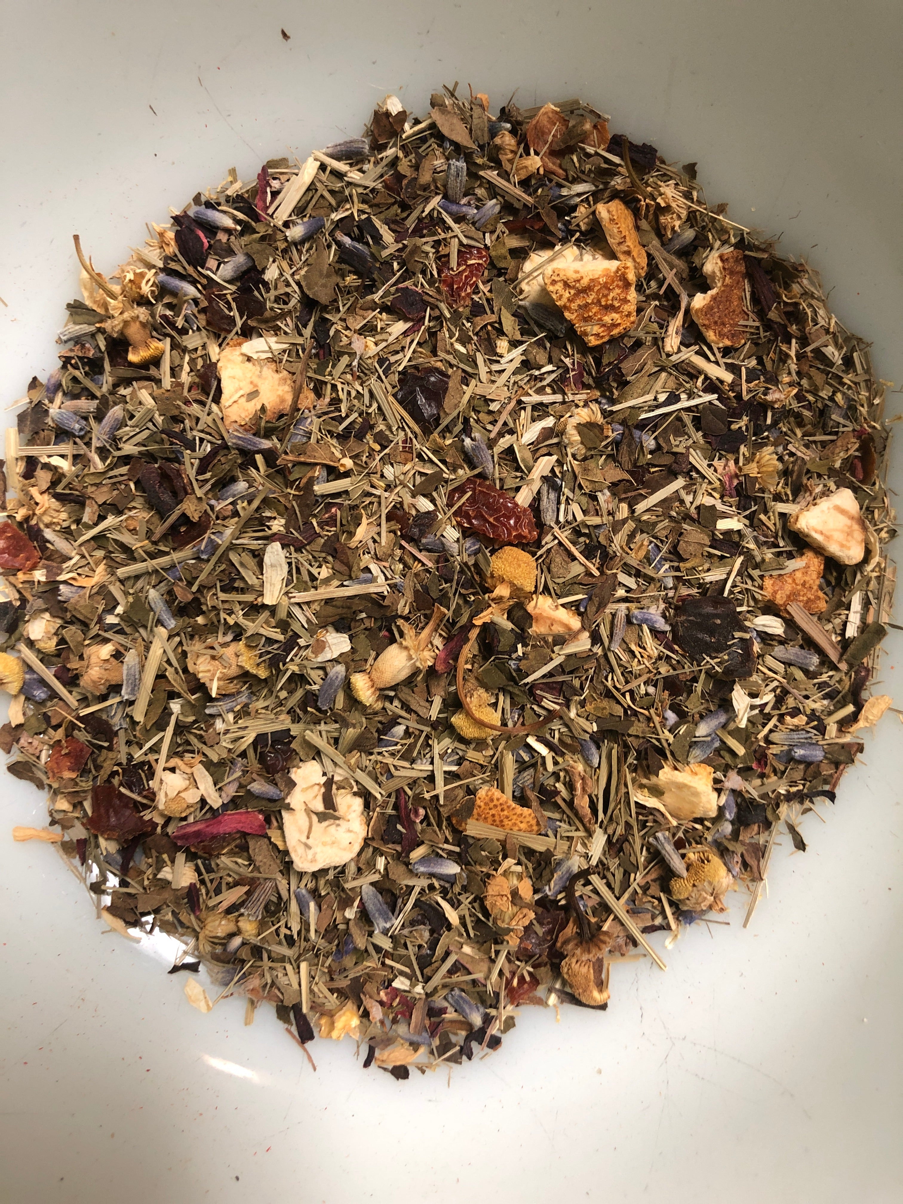 Lavender Herbal Green Tea