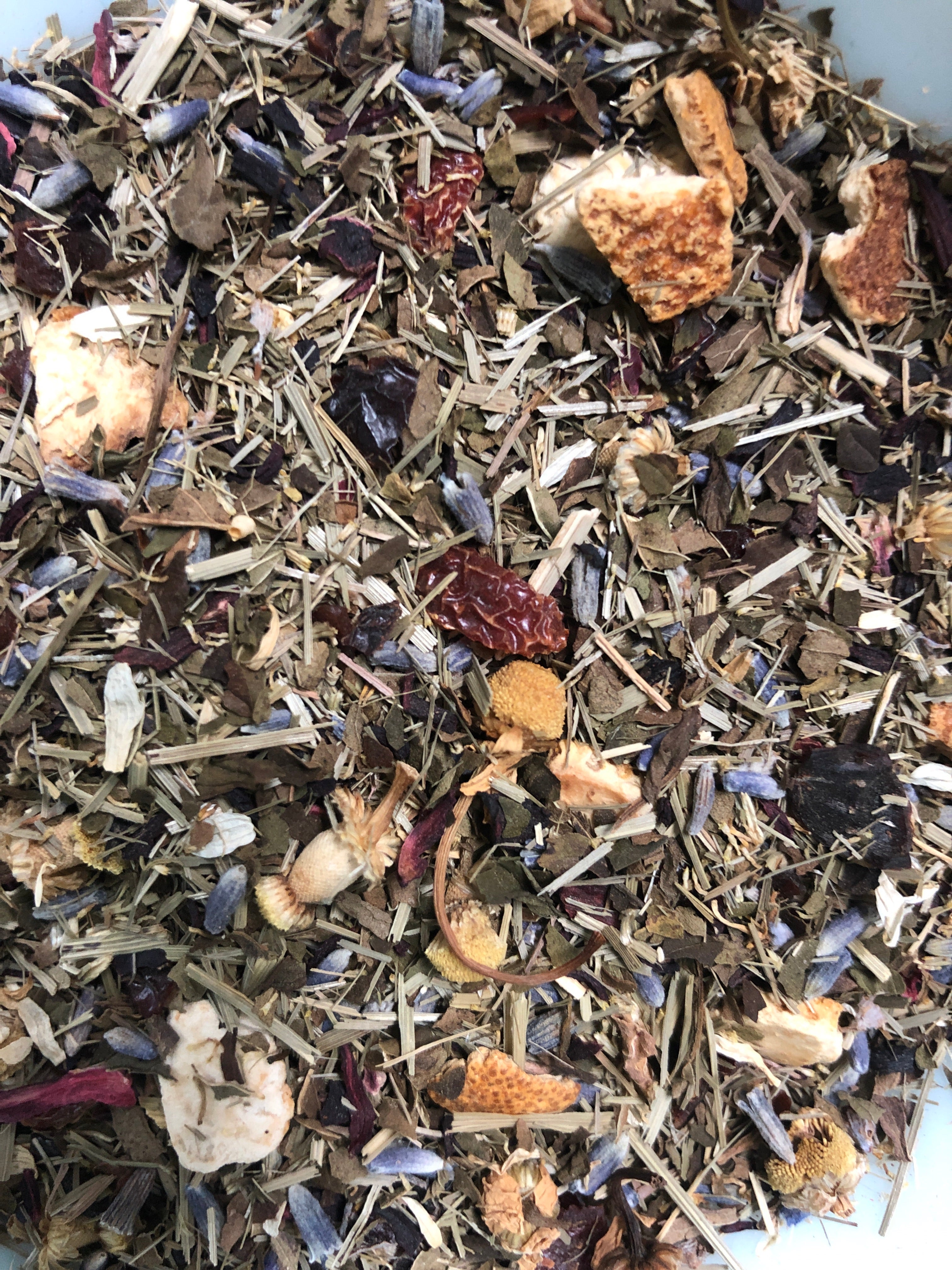Lavender Herbal Green Tea