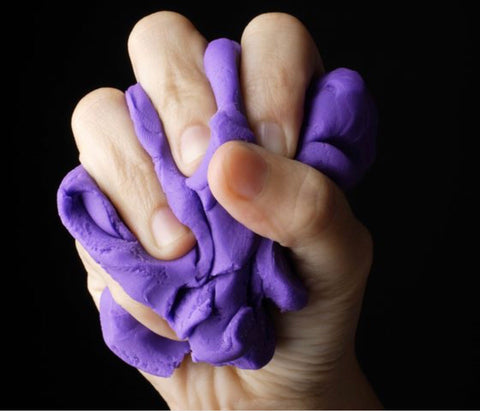 Lavender Infused Clay dough