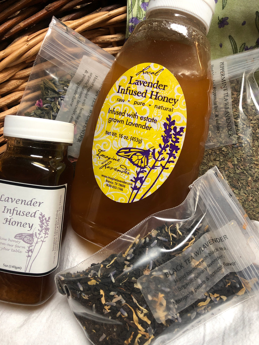 Lavender Herbal Green Tea