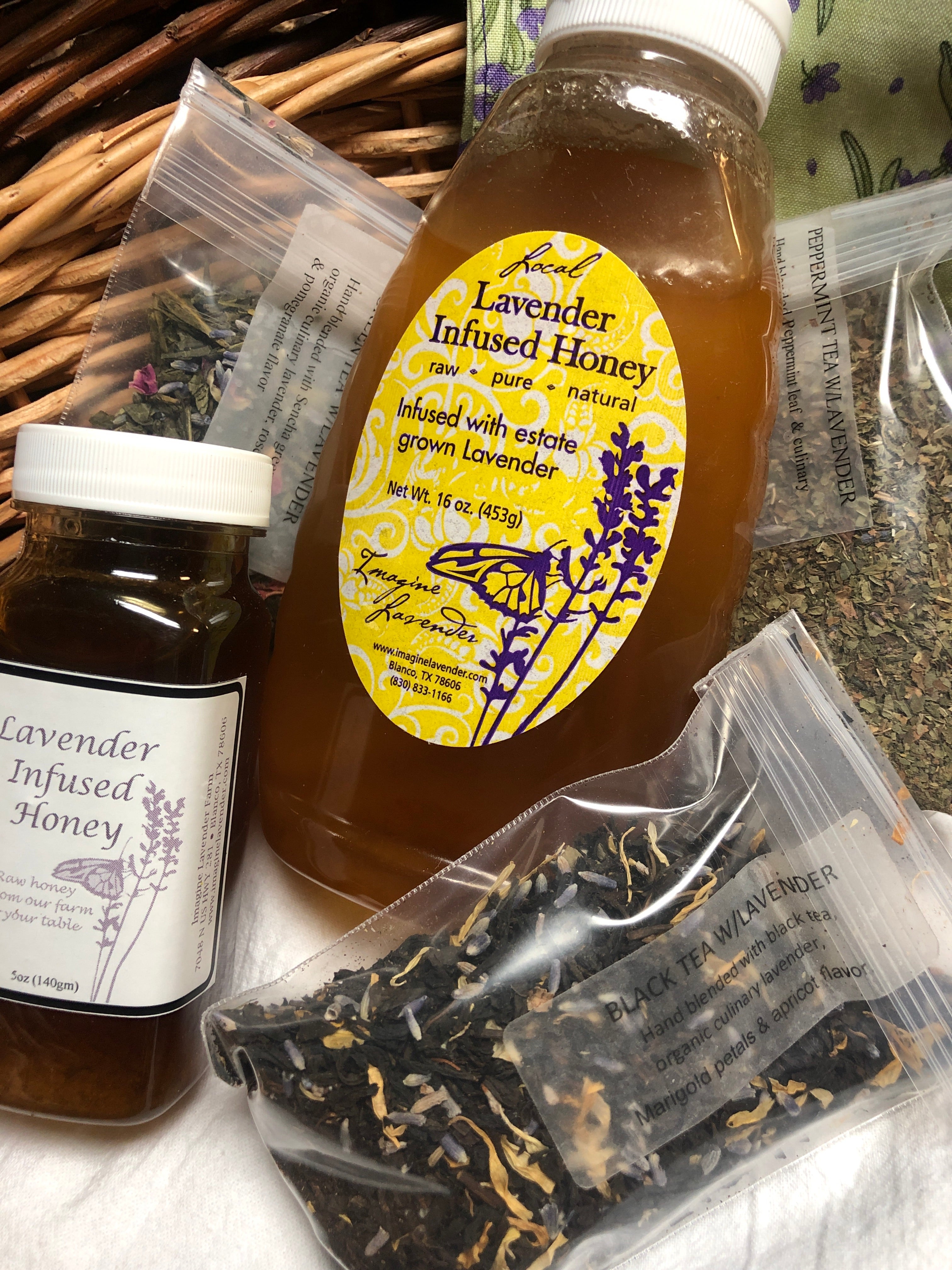 Lavender Herbal Green Tea