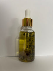 Crystal infused Lavender body oil