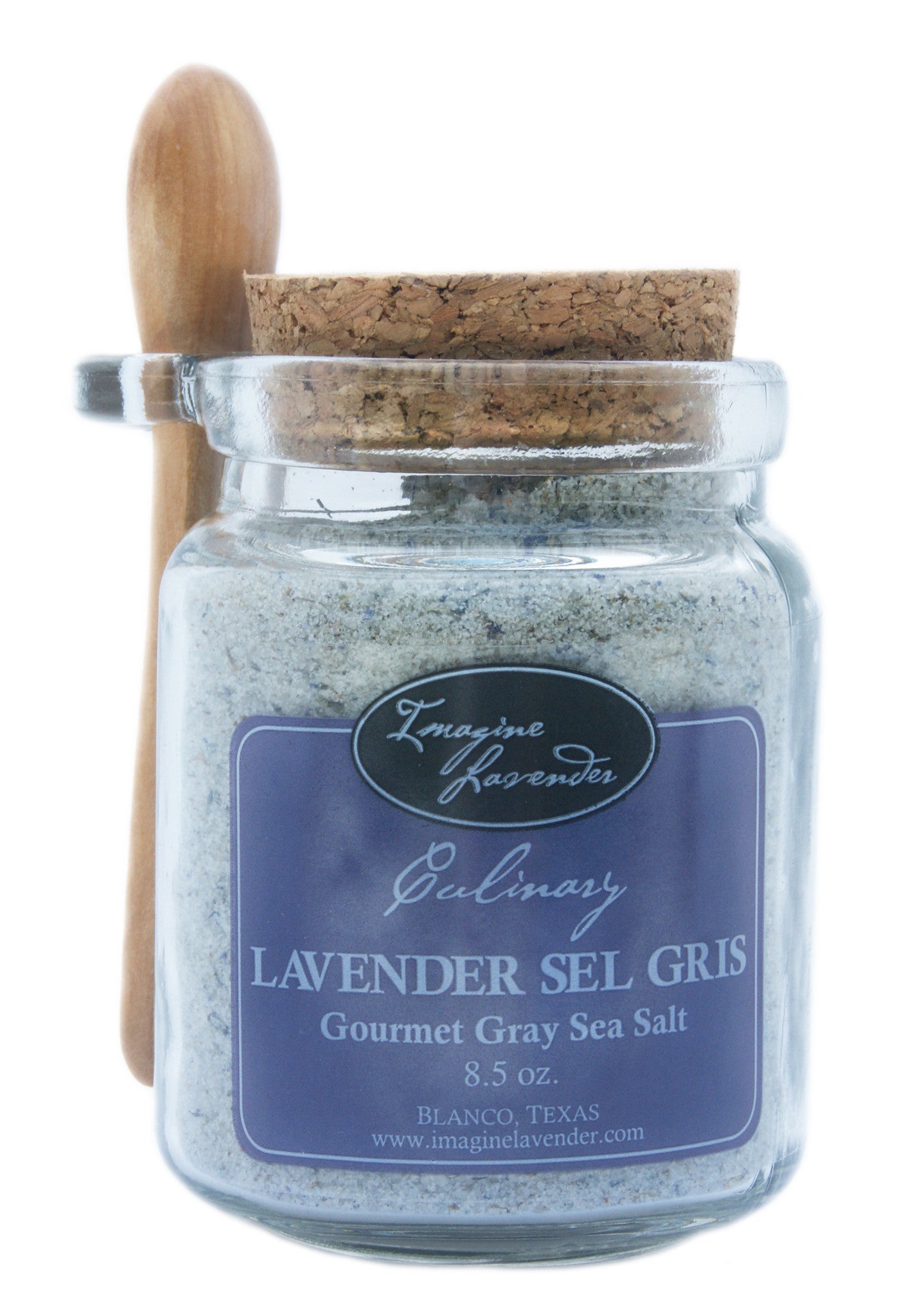 Organic Culinary Lavender Grey Sea Salt