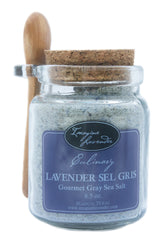 Organic Culinary Lavender Grey Sea Salt